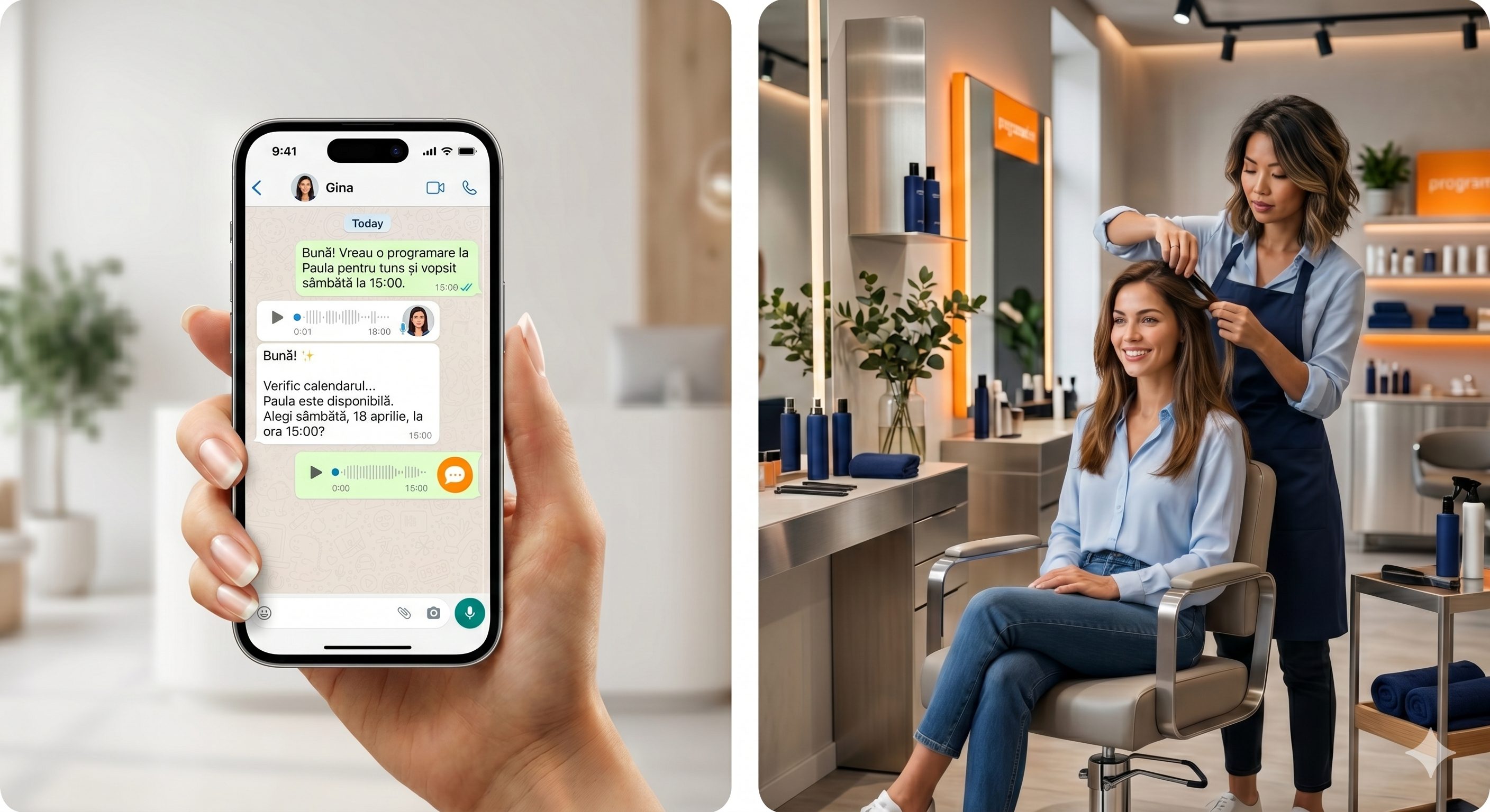 Gina - Asistenta AI Programari